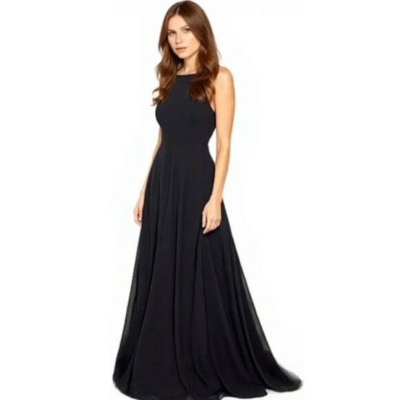 Lulus Mythical Kind of Love Maxi Dress Women's Sz XL Black Formal Evening Gown - Picture 1 of 16